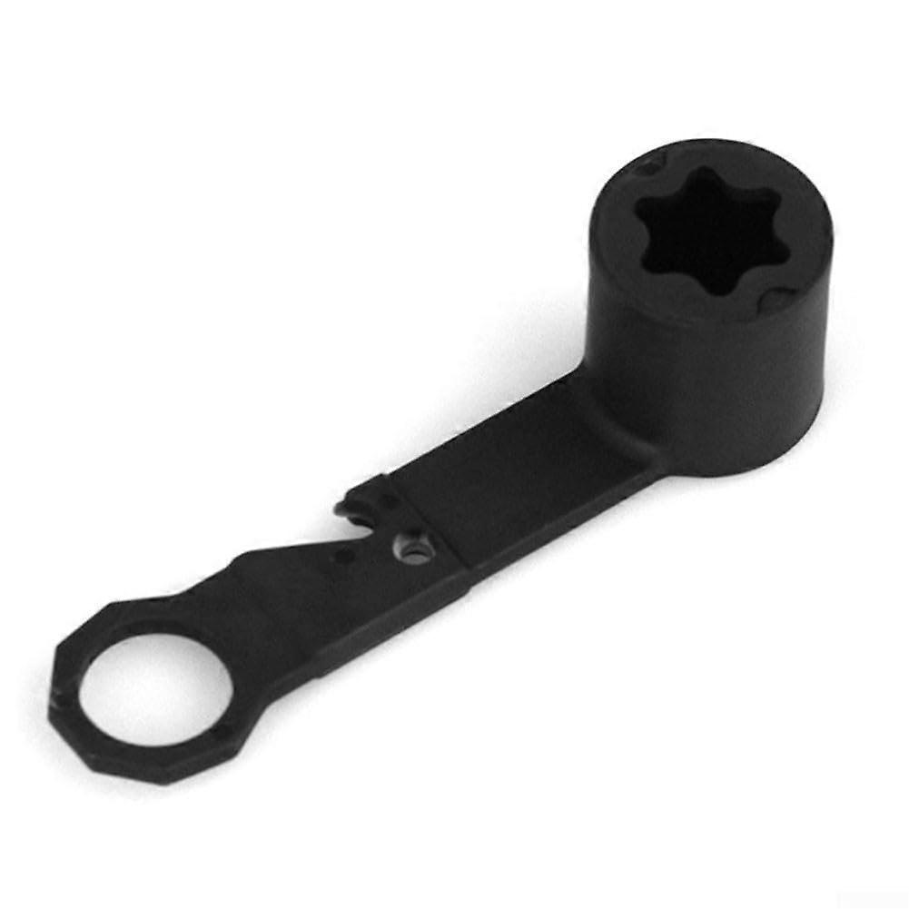 Dough Removal Wrench Tool for Mixers, Hygienic Paste Disassembly (Black)
