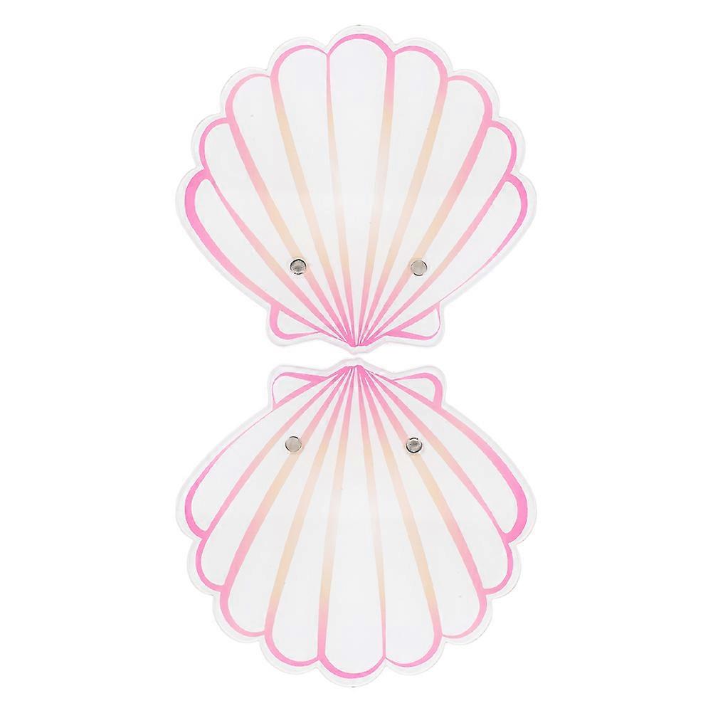 Eyelash Tools for Lash Extension 2Pcs Acrylic Shell Shaped Pallet Holders