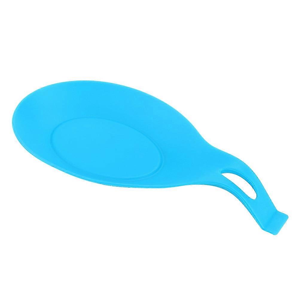Uclet Tableware Spoon Mat Holder Eggbeater Heat Resistant Dish Kitchen Gadgets Silicone Pad
