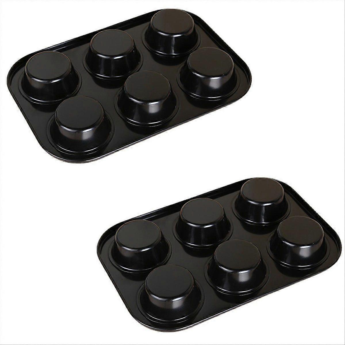 Cake Mold Muffin Pan 6-Hole Cup Baking DIY