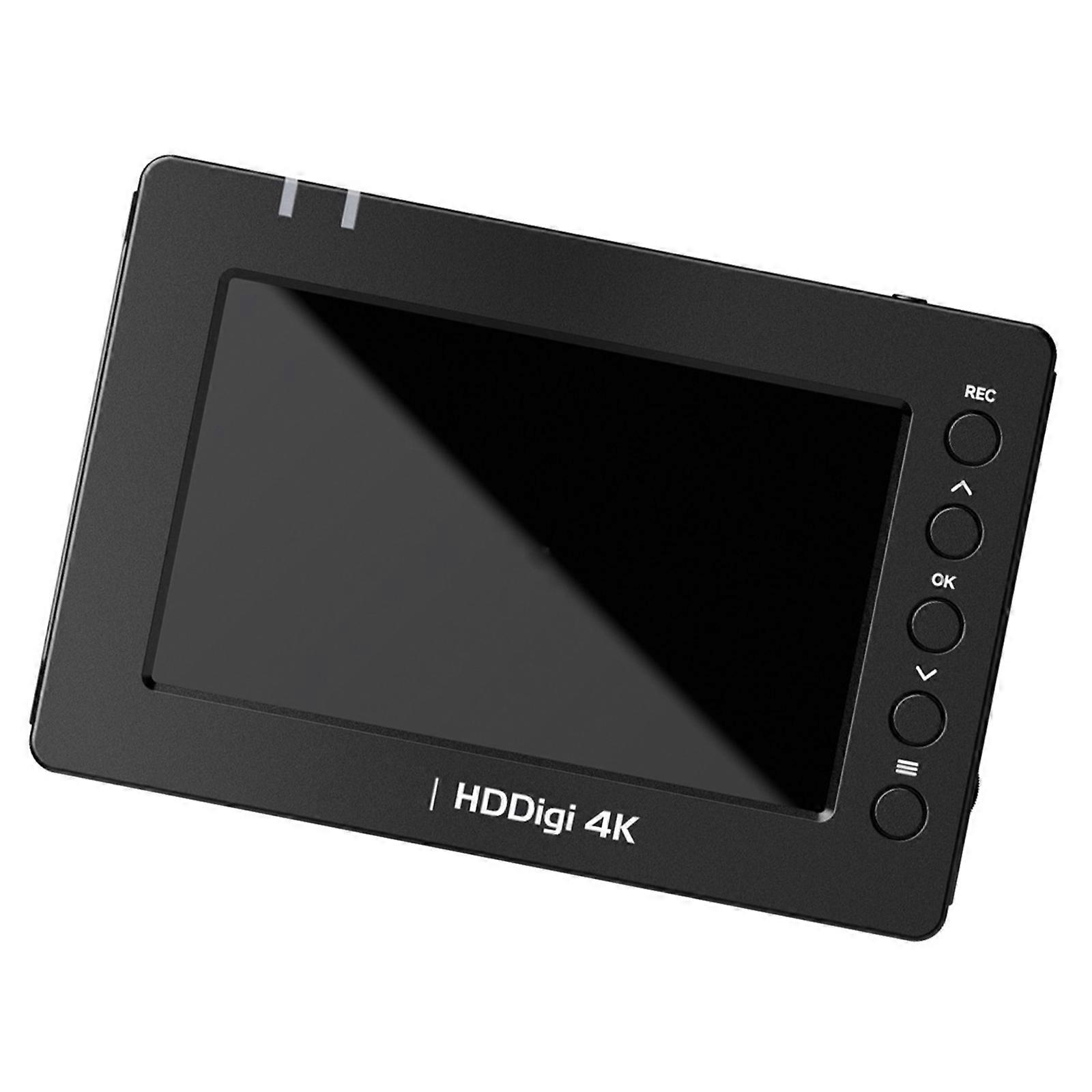 4K 30fps Video Recorder Capture Card for HDTV Double Storage TF Card USB Playing back Multicolor