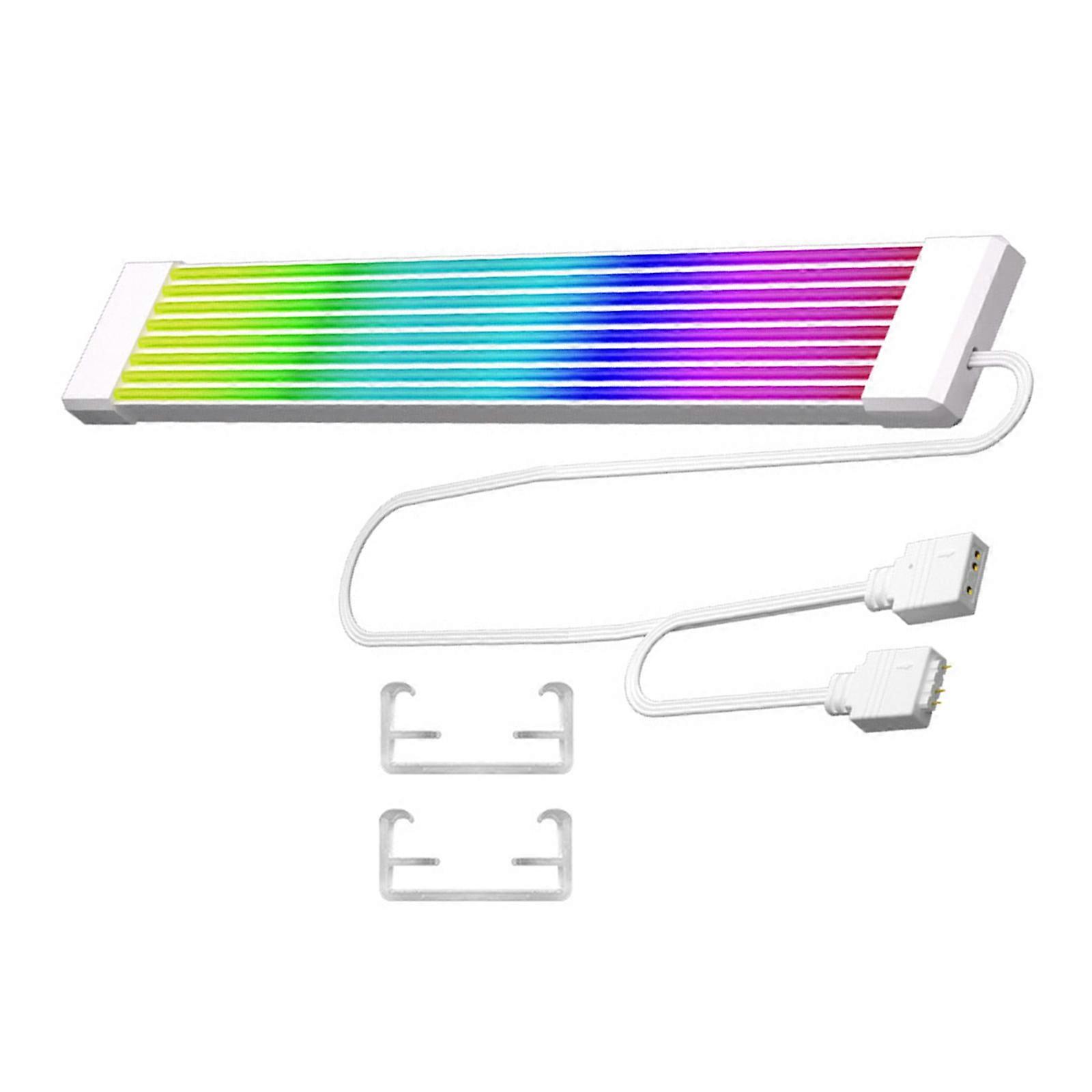 ARGB Power Supply Cable for PC Mainboard 24Pin Extension 5V 3Pin Motherboard Sync Power Cord For  Softwares Multicolor