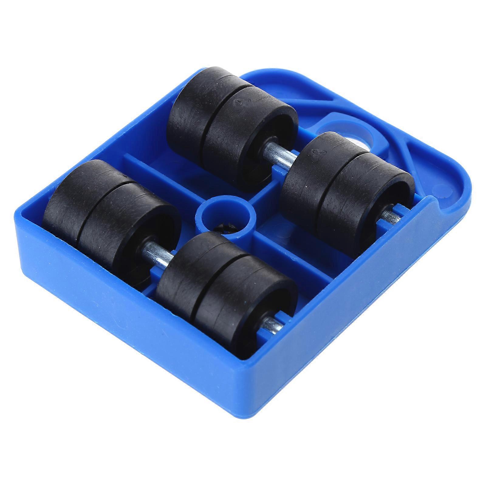 Easy To Use Large Furniture Wheel Sliders Appliance Lifter and Mover Tool Set Heavy Duty Roller Move Tools for Home  Blue
