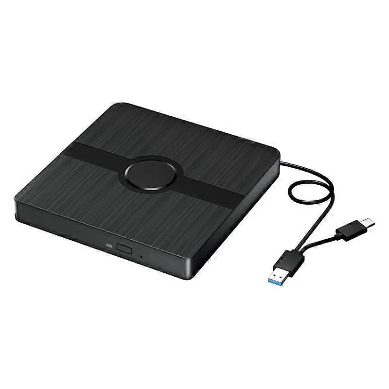 External Blu Ray Drive,CD/DVD Burner Player with Read/Write Capability Portable Blu-Ray Player for PC Laptop Win10