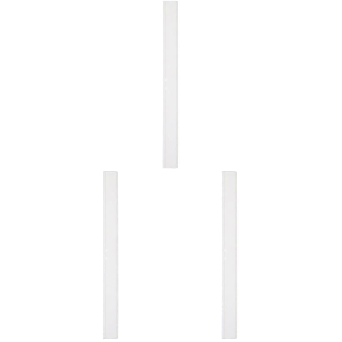 3pcs Squeegee Replacement Rubber Refill Strip Window Squeegee Replacement Accessory