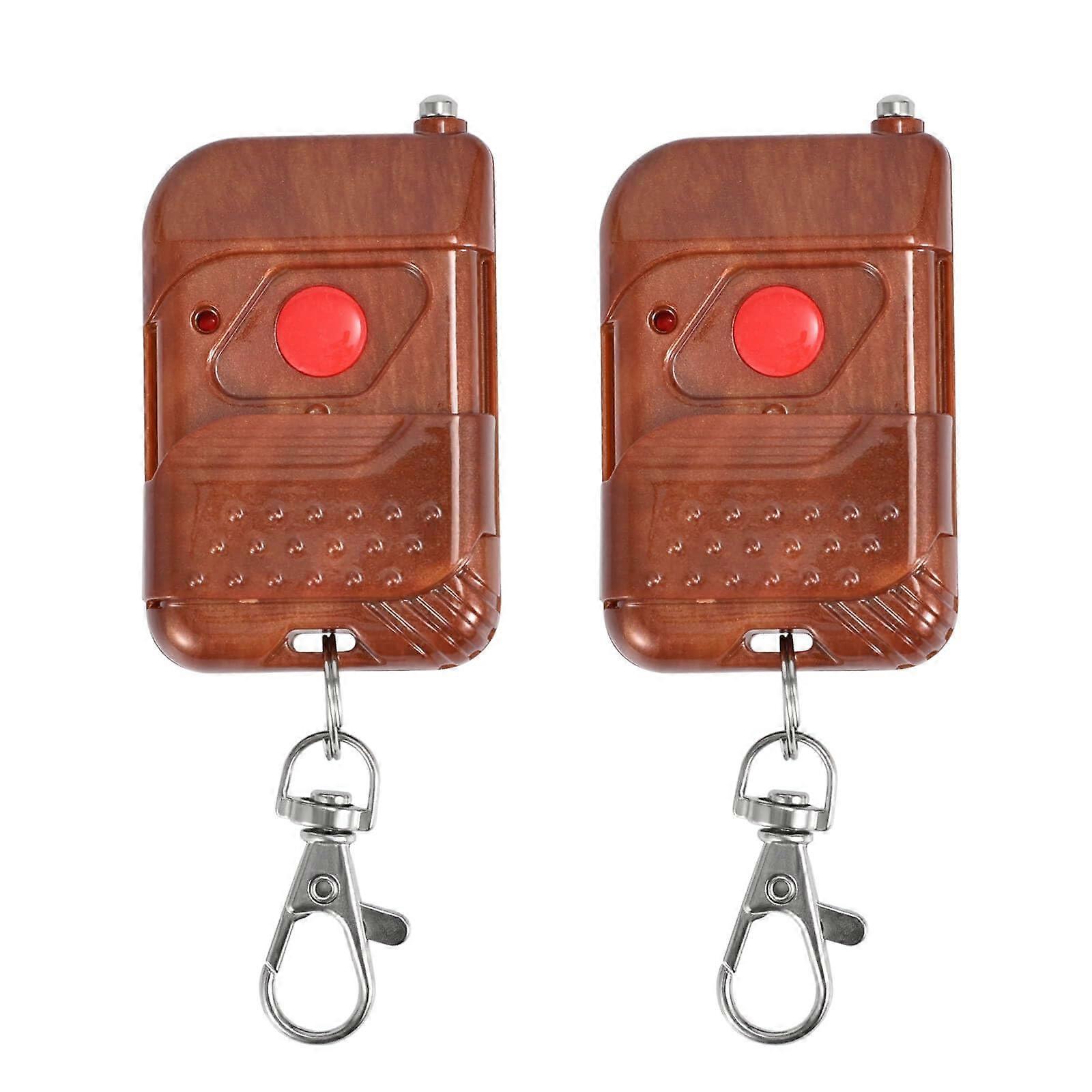 433MHz RF Remote Control DC 12V Door Lock Access System with 2 Transmitters for Home Security