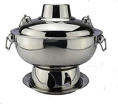 Chinese Hot Pot Stainless Steel with Fast Boiling Performance and Stable Base, Mongolian Style