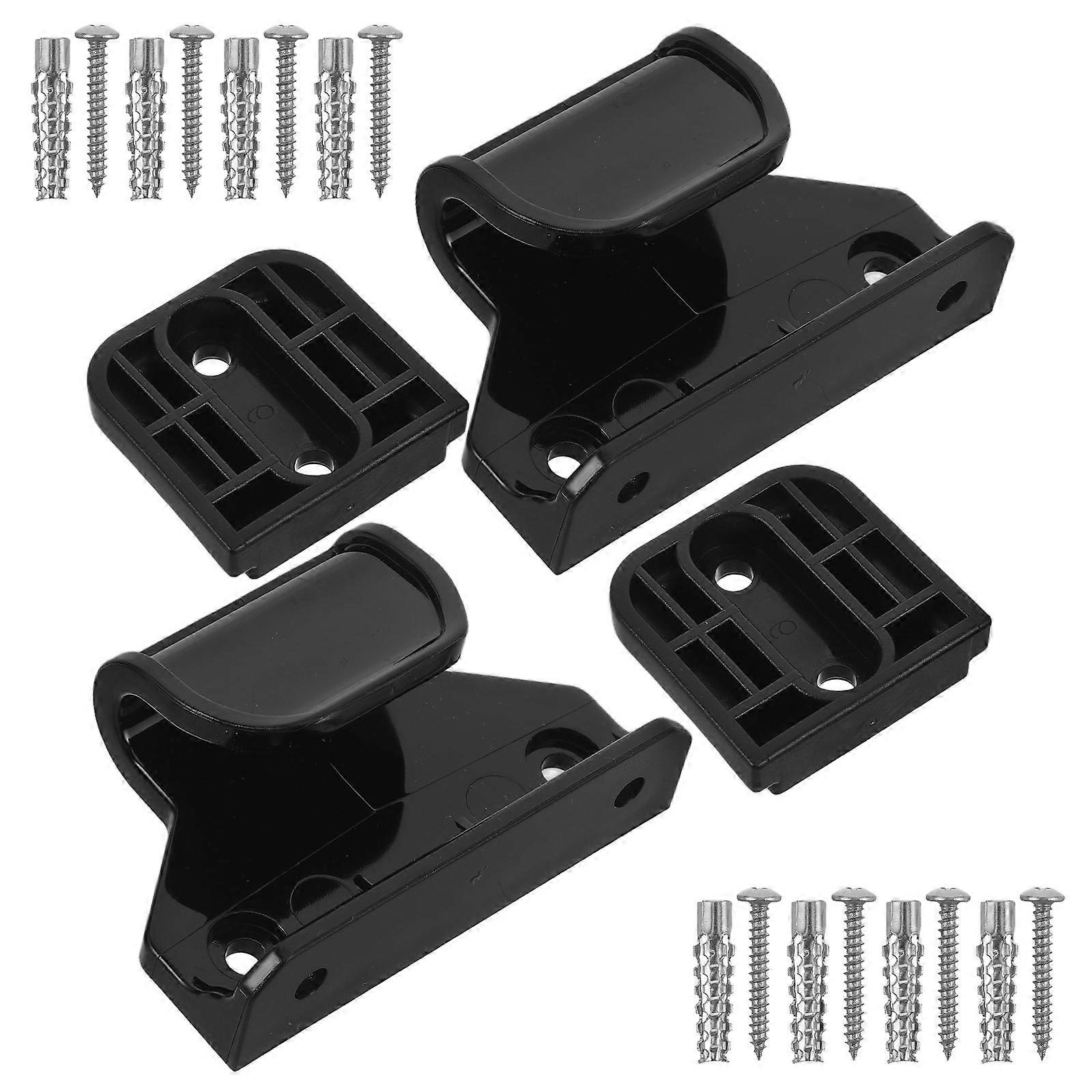 Baby Gate Replacement Hardware Set for Retractable Safety Including Brackets
