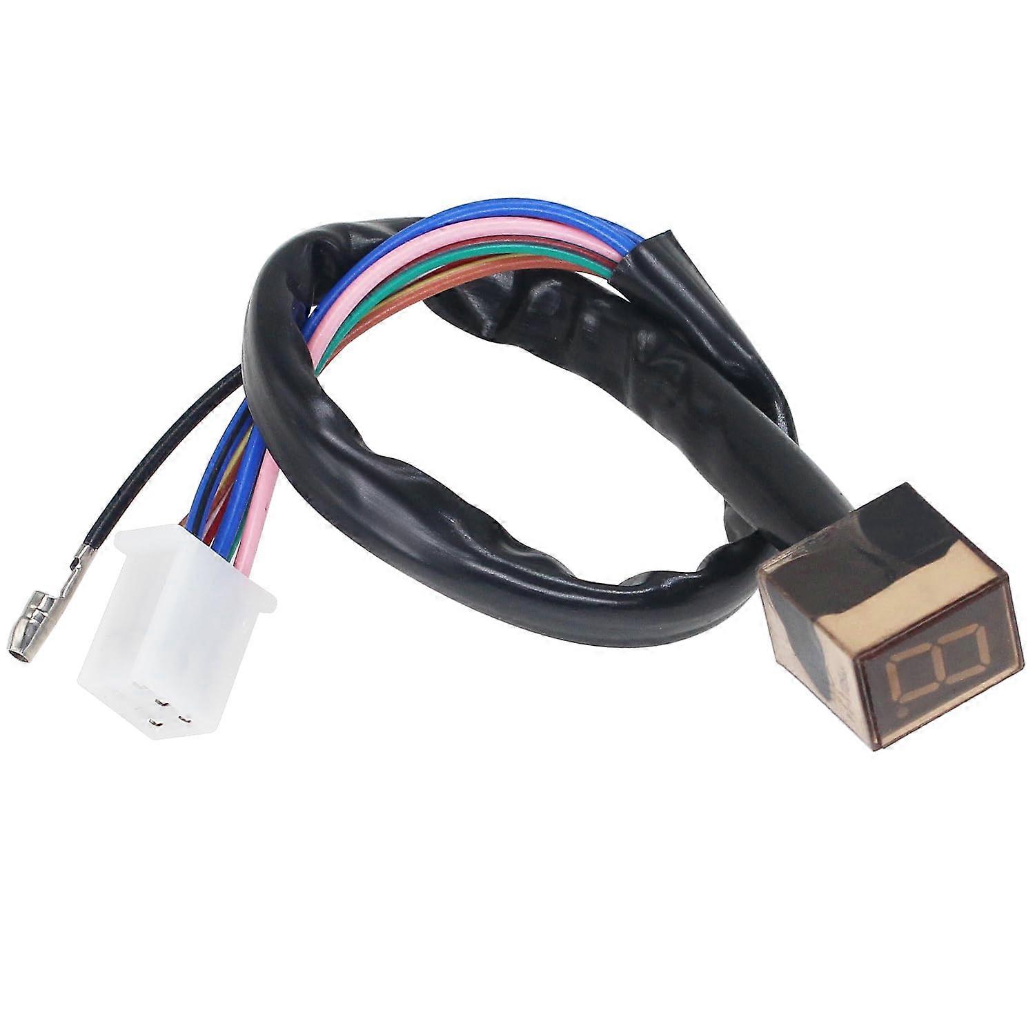 Universal Motorcycle LED Digital Gear Indicator with Clear Display and Durable WeatherResistant Build (1Pcs)
