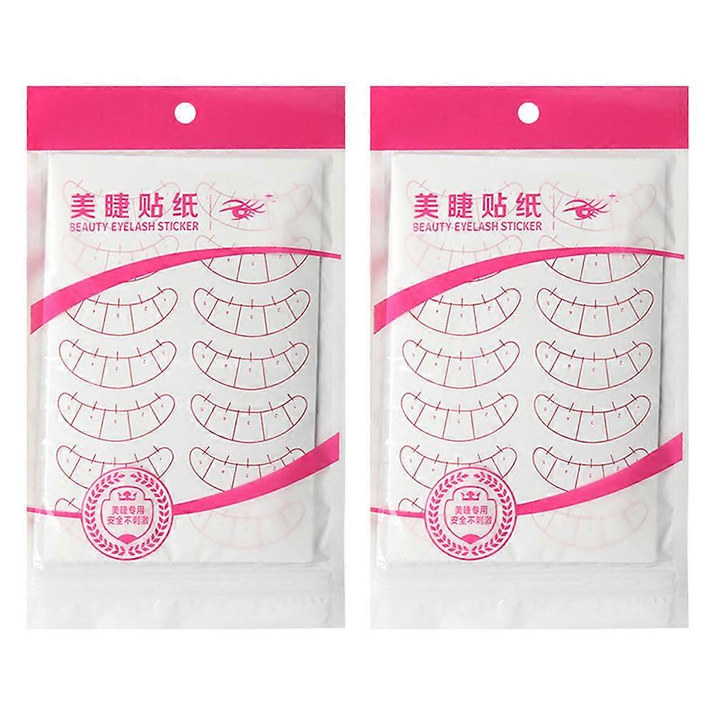 Eyelashes Isolated Patches for Positioning with 60 Sheets Eyelash Extension Sticker