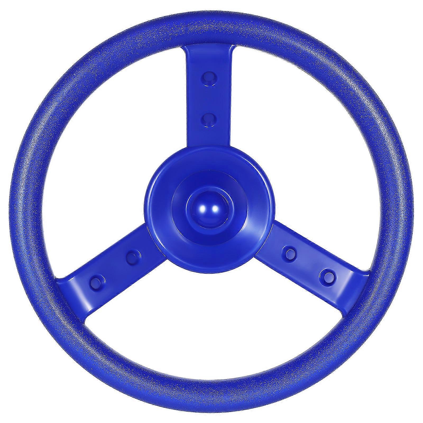 Backyard Playground Steering Wheel Plastic Toy for Swing 1 Dark Blue Piece