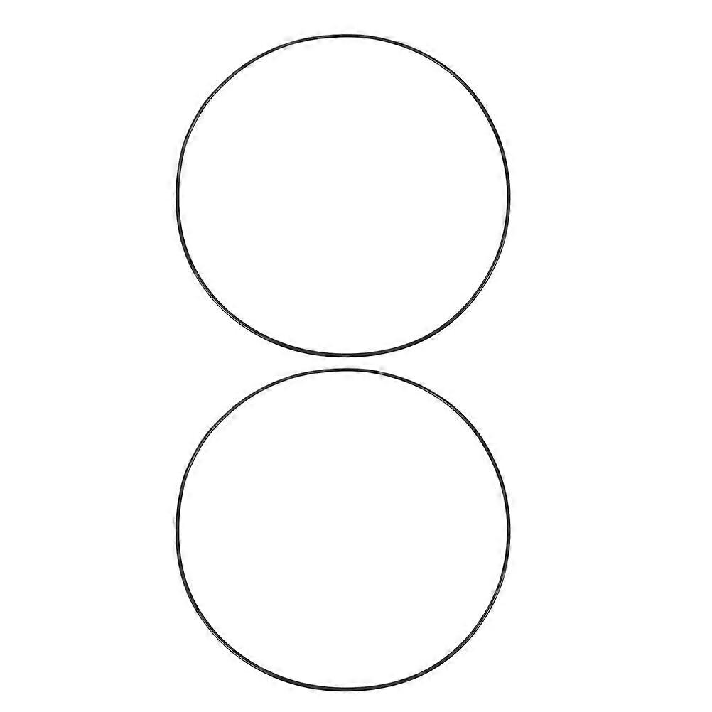 Lid Latch Strap Rubber Bands for Locking Slow Cooker Pots 2Pcs Black