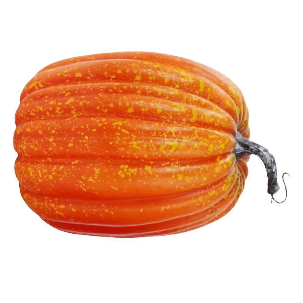 Orange Artificial Pumpkin for Decor Foam Realistic Fall Harvest Pumpkin