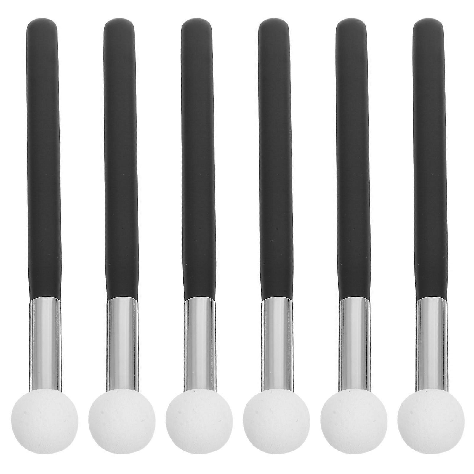 Mushroom Sponge Makeup Applicator with Wood Handle for Foundation 18Pcs
