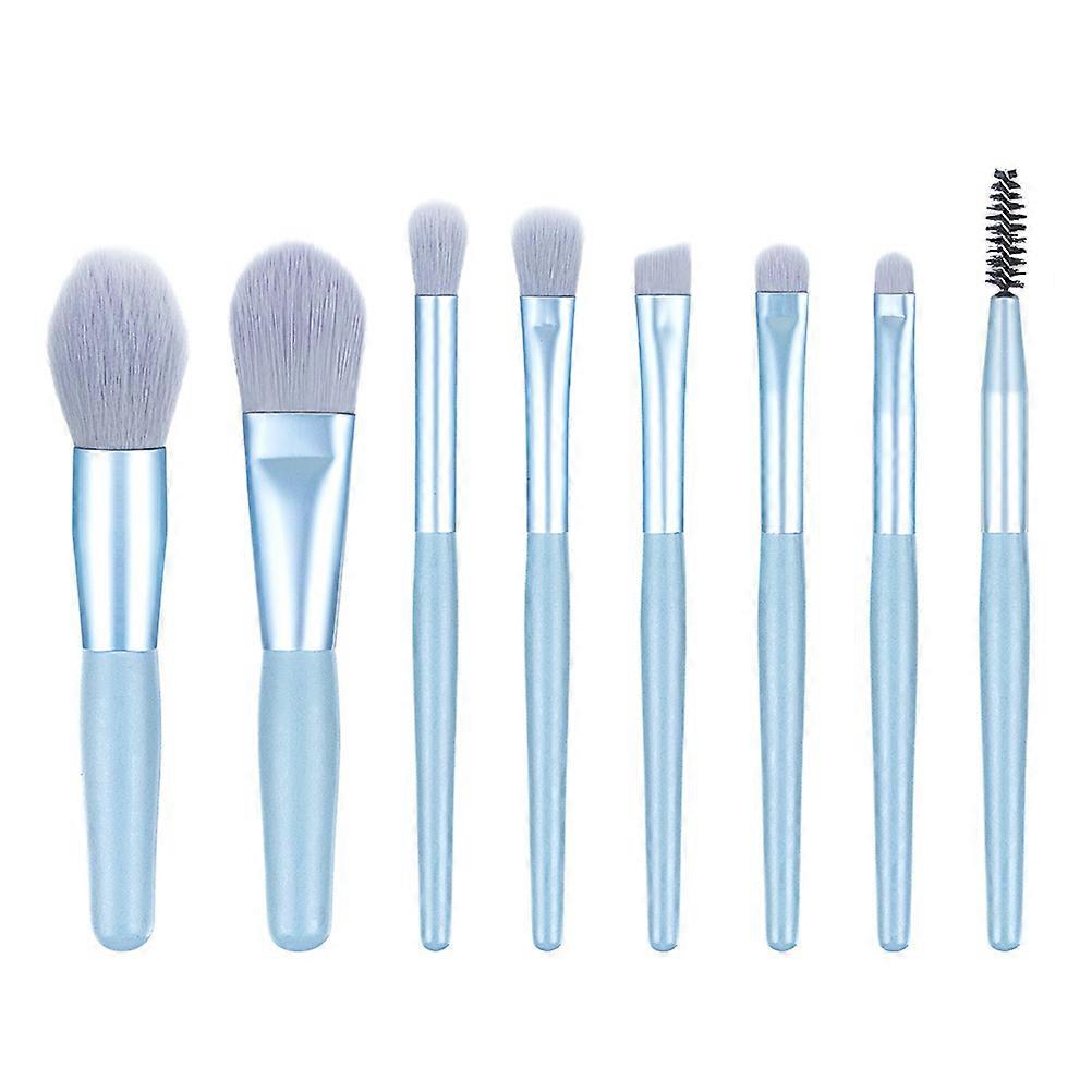 Makeup Professional Brush Kit for Makeup Use 16Pcs Light Blue Handle