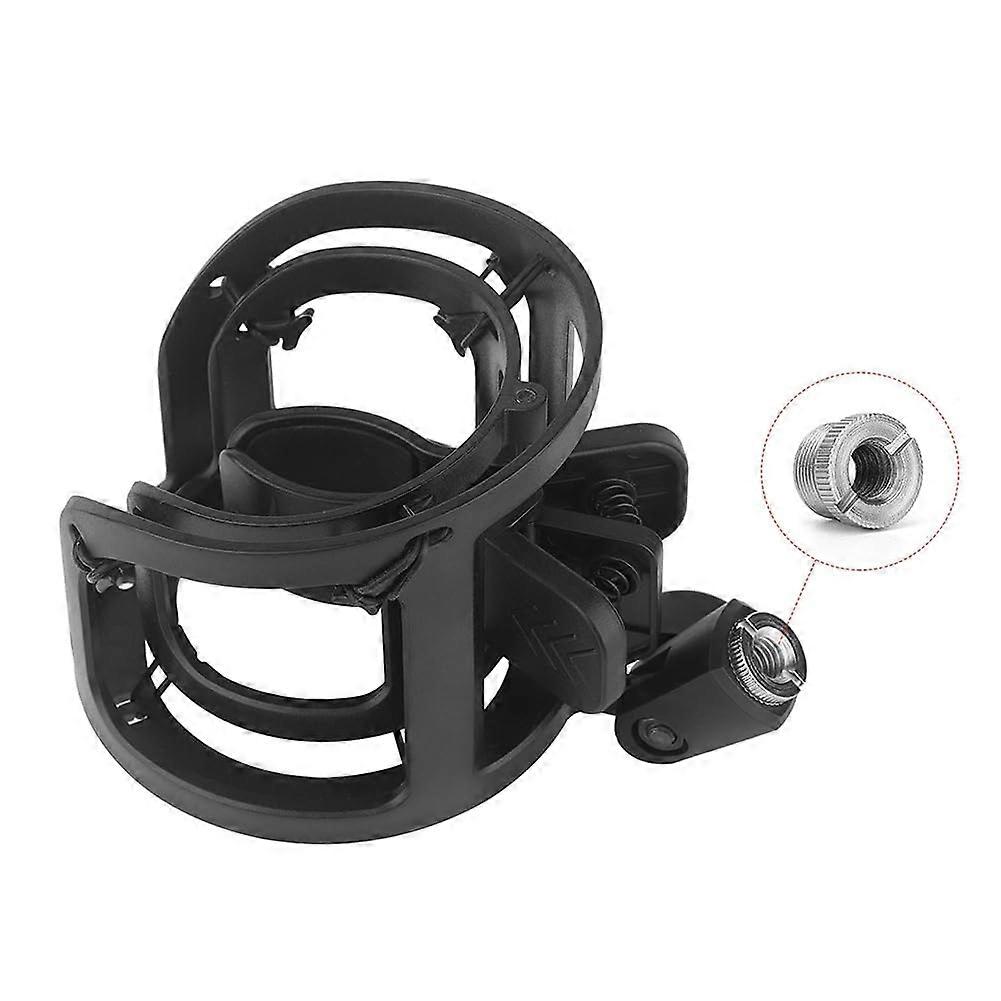 Microphone Shock Mount Adjustable Stand for 20mm-65mm Microphones with 3/8 Inch Screw Compatibility