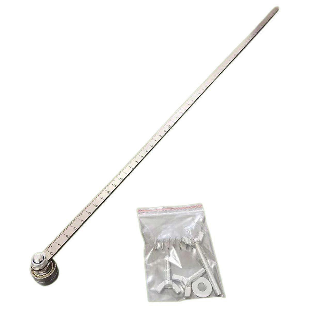 Positioning Calipers Precise Measurements Wood Board Trimming Guide Ruler Carpenters Tool Achieve F