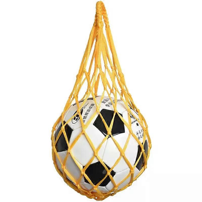 Sac de rangement pour ballons de basket-ball et de football (1P) - Filet en nylon épais - Idéal pour les sports de plein air