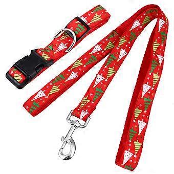 Verstellbares Hundehalsband-Set, Weihnachts-Haustierzubehör, 1 Set