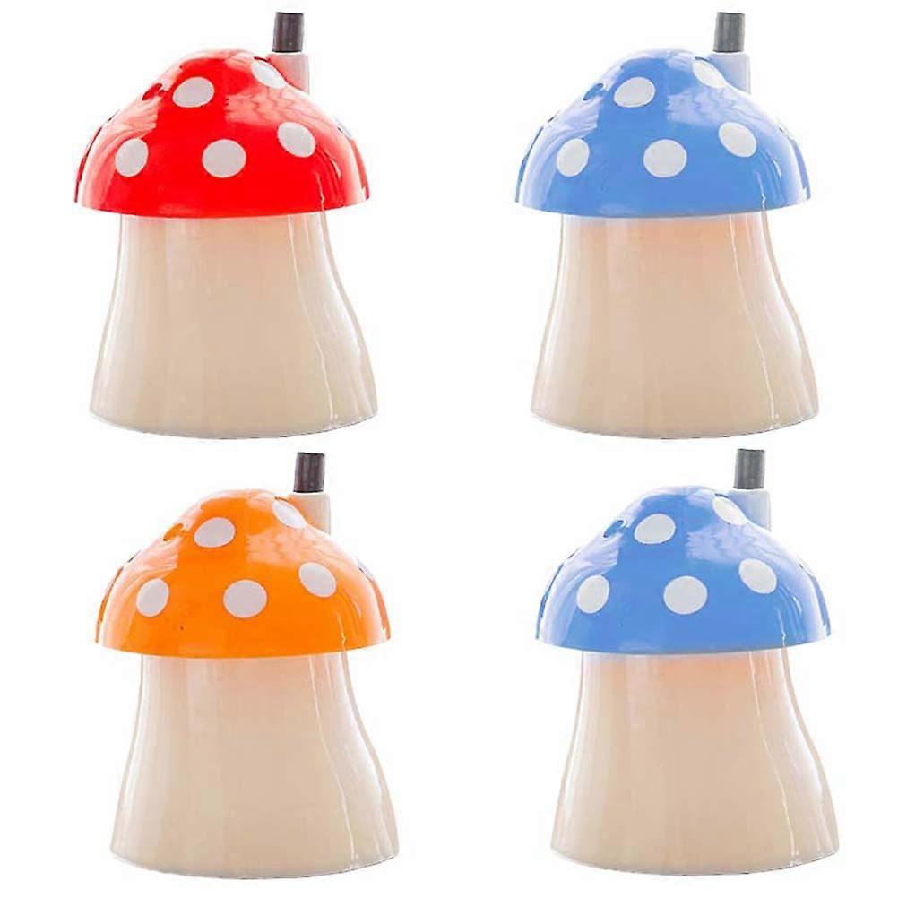 Mushroom Shaped Toothpick Dispenser Automatic Toothpick Dispensing Home Use 4Pack