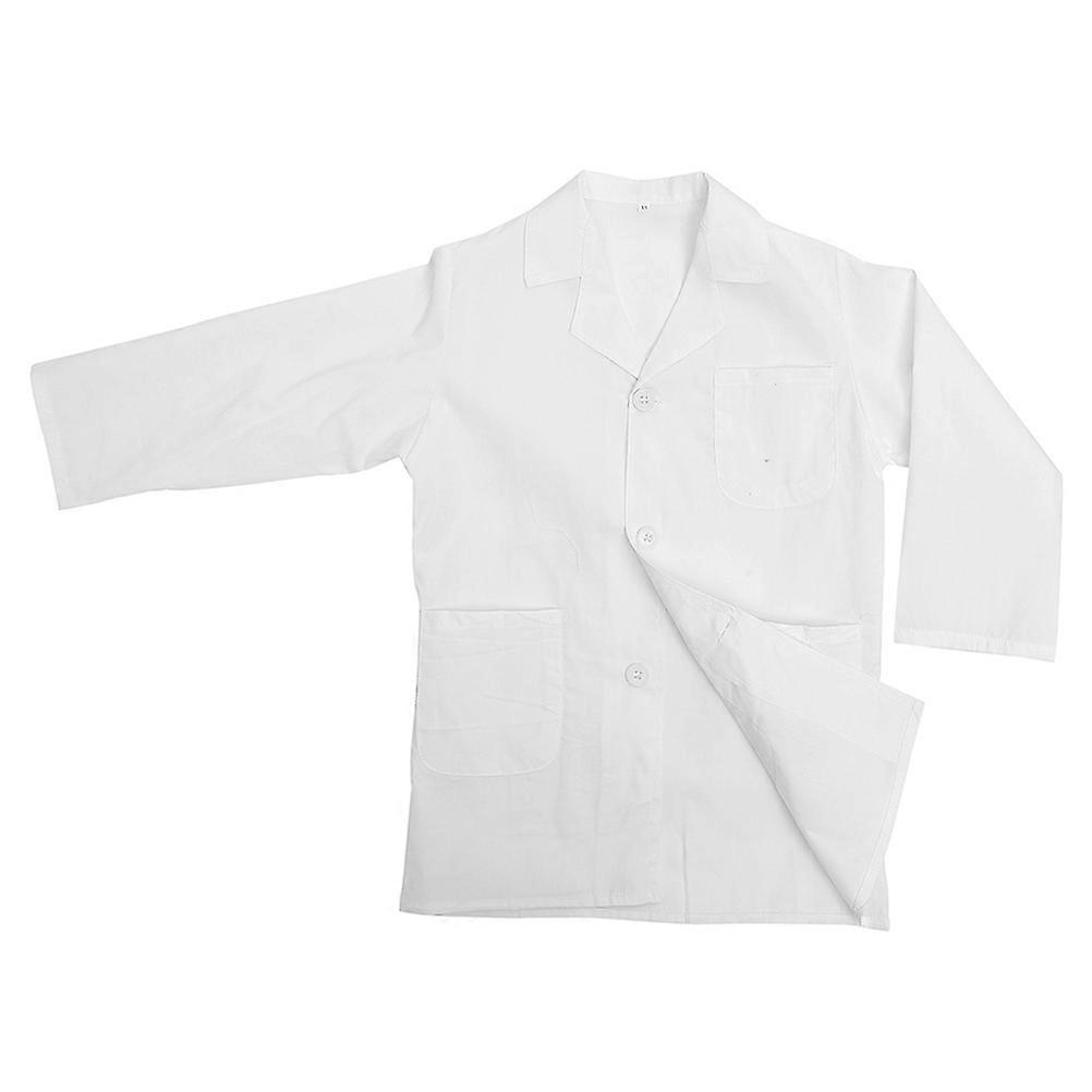 Kids White Lab Coat Scientist Costume for School Science Projects