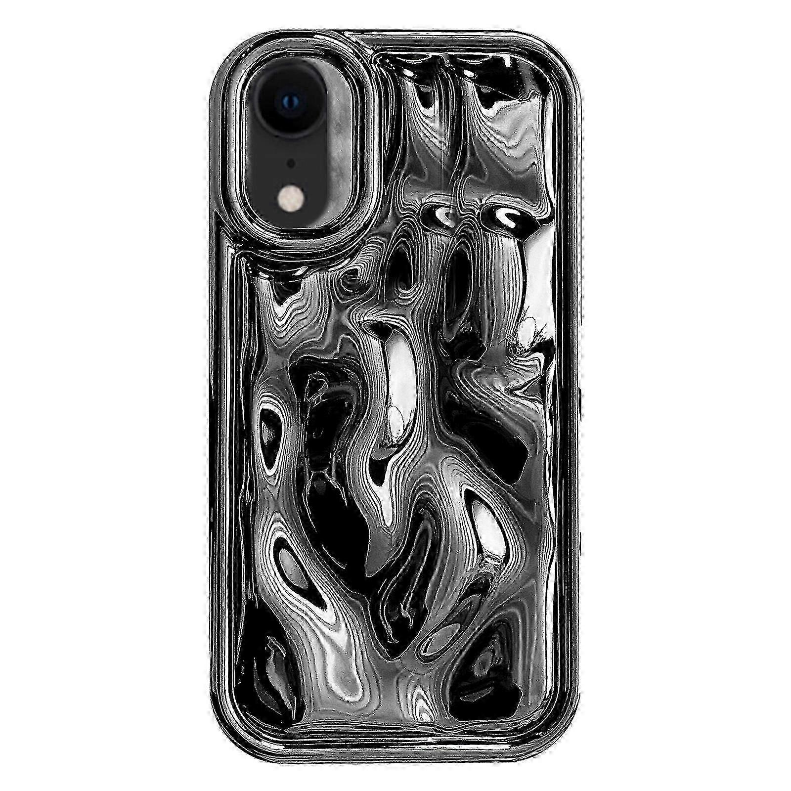 Electroplated Meteorite Texture TPU Phone Case Cover