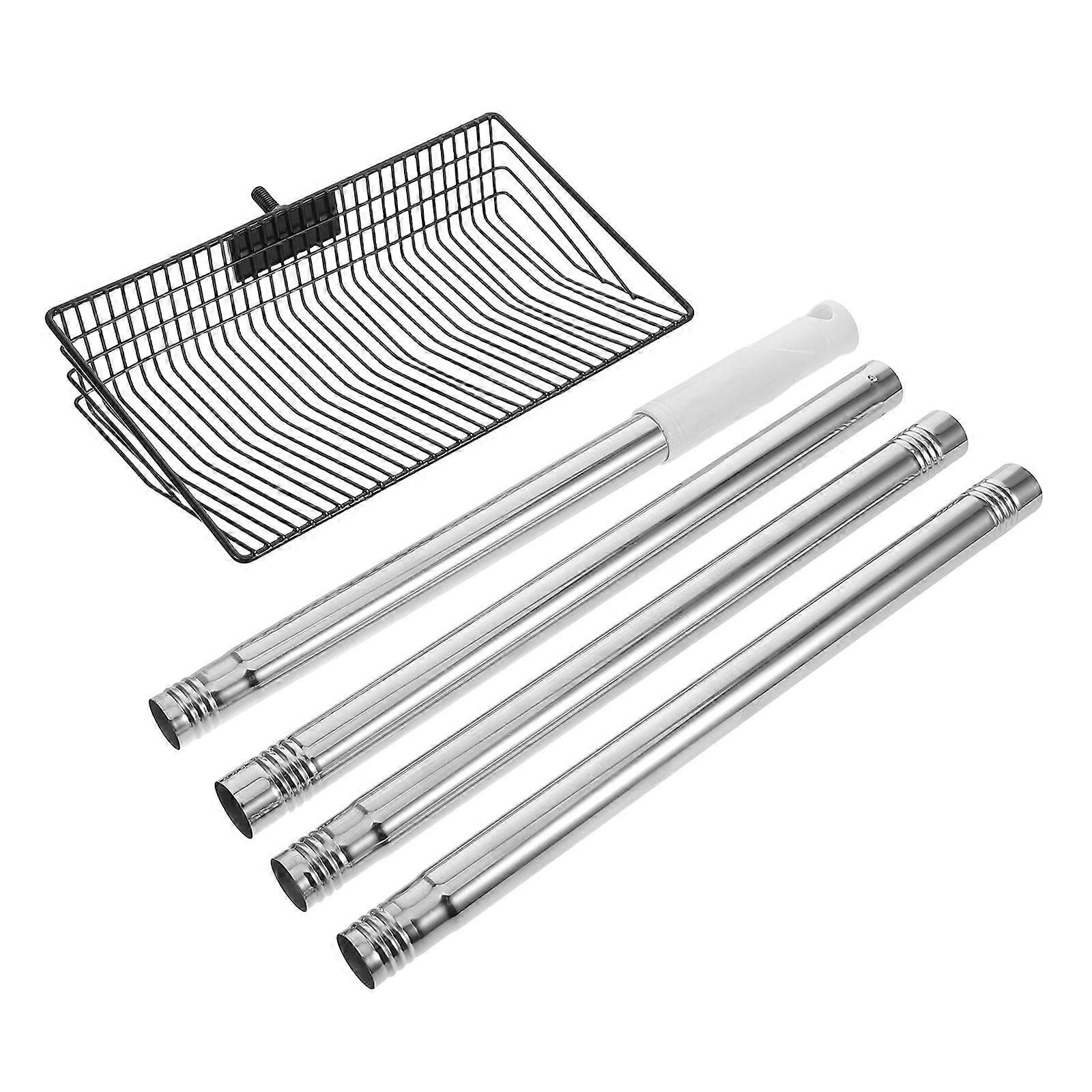 Scooper with Metal for Precise Waste Cleaning