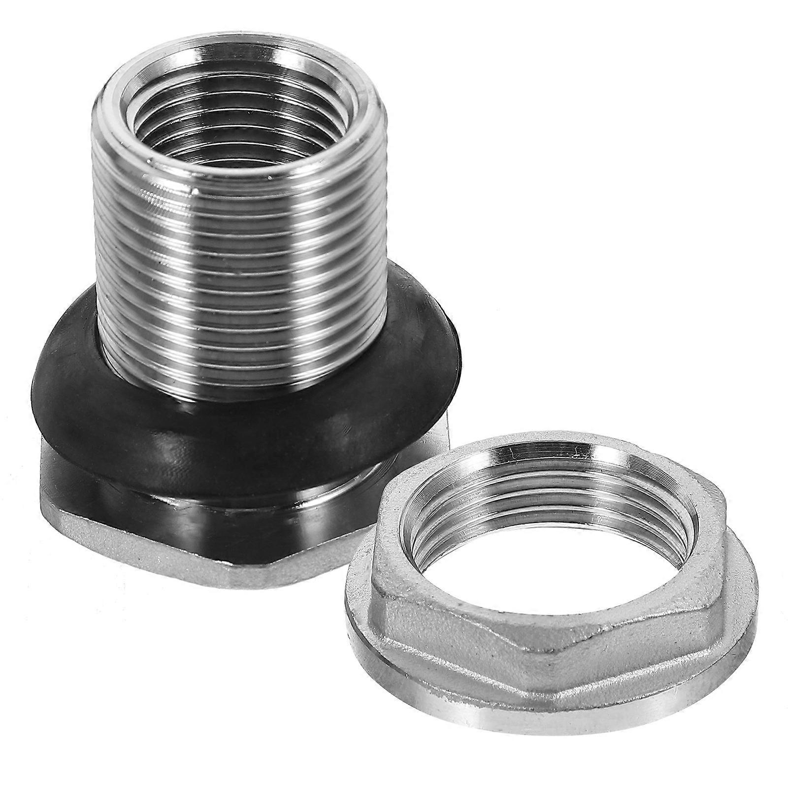 Water Tank Connector Bulkhead Fitting for Pool Aquarium Connector Adapter