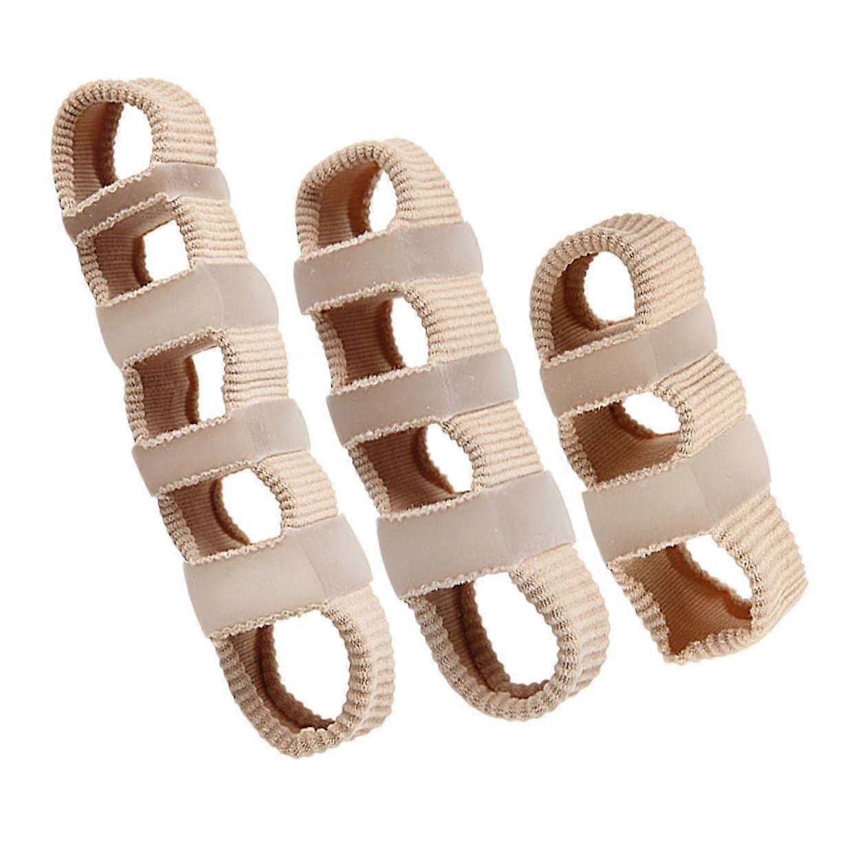3pcs Bunion Corrector Toe Separator Sleeves for Women and Men Overlap Toe Alignment Support