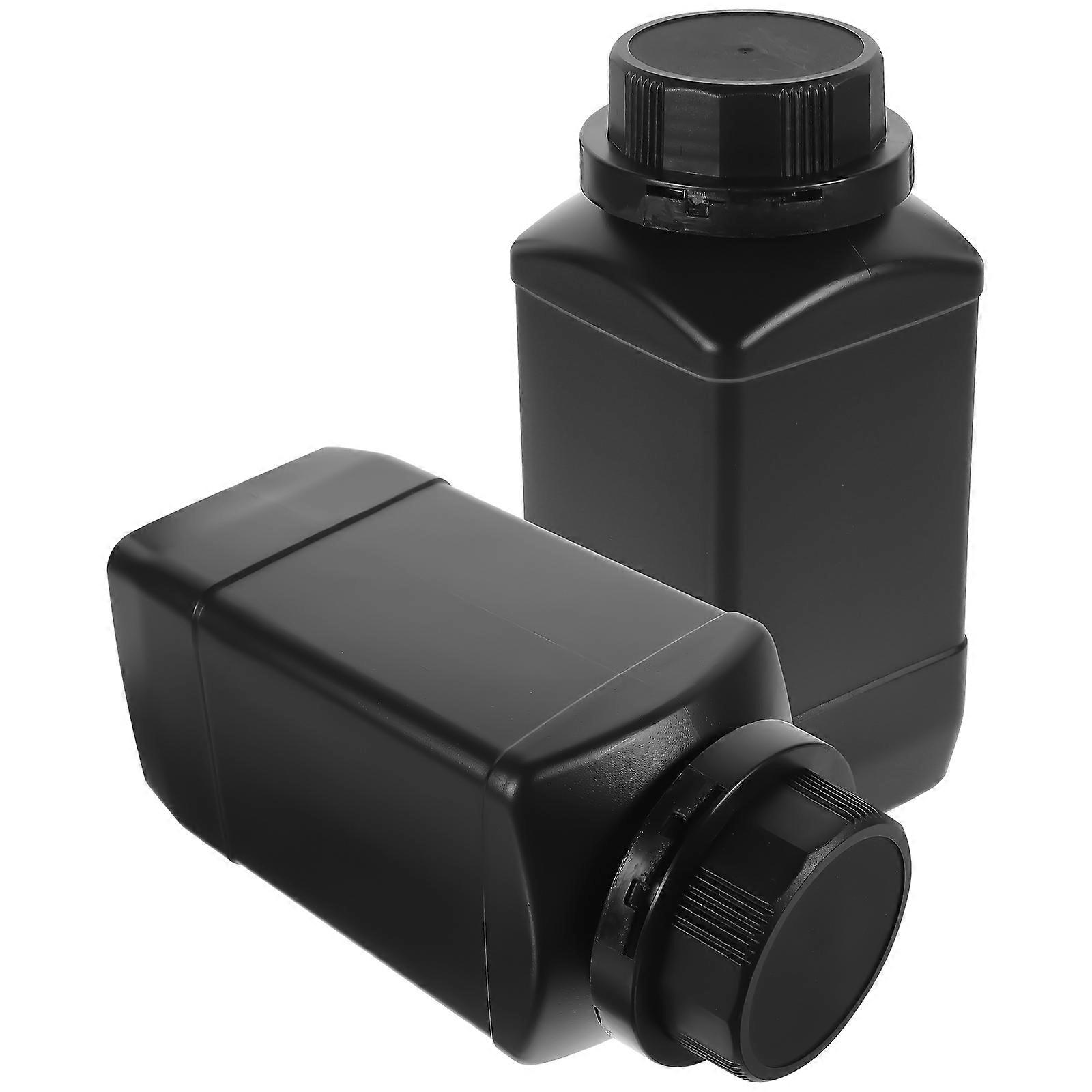 Chemical Reagent Bottle for Storage 4Pcs Plastic Leakproof 1000ml Vials