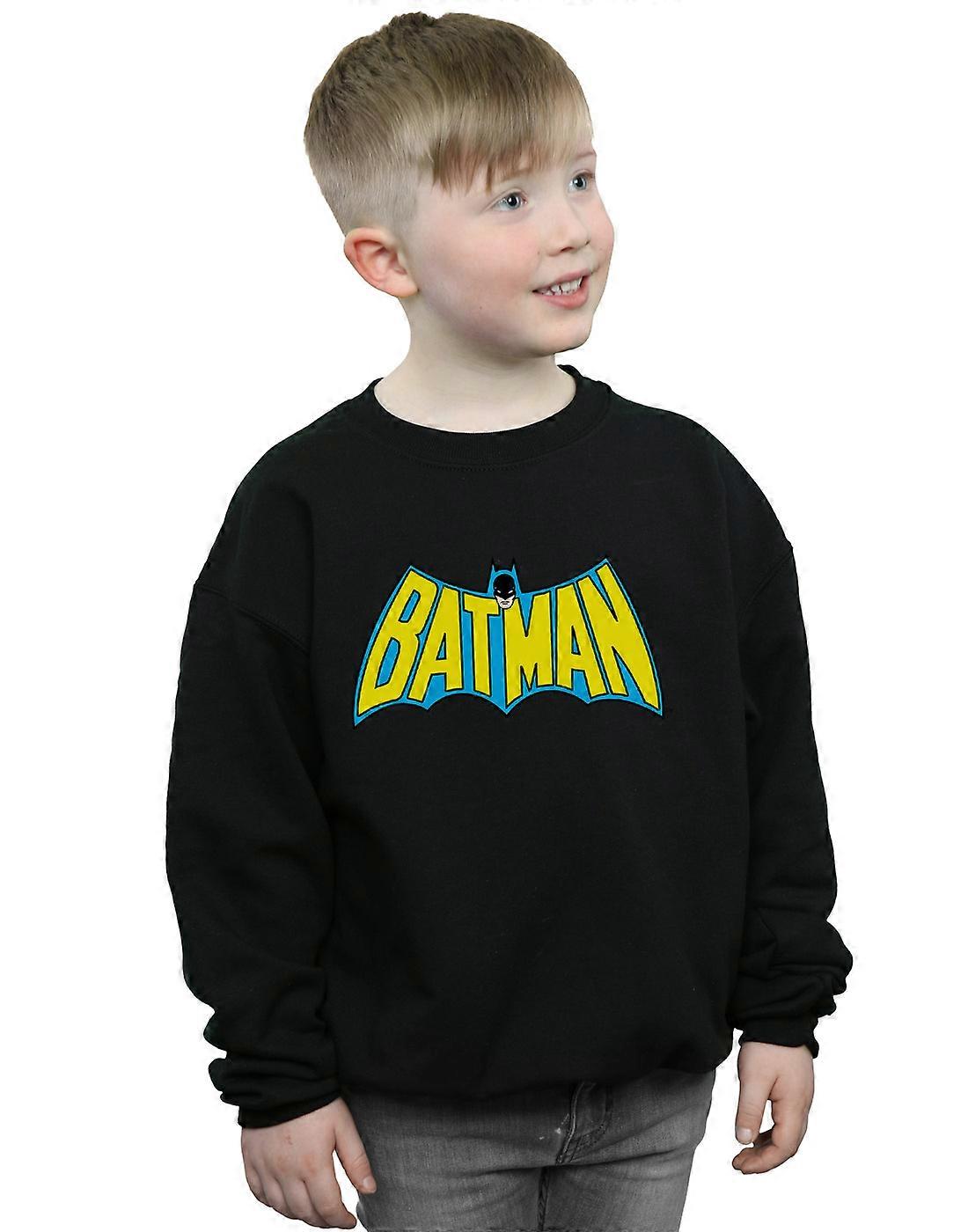DC Comics Boys Batman Retro Logo Sweatshirt