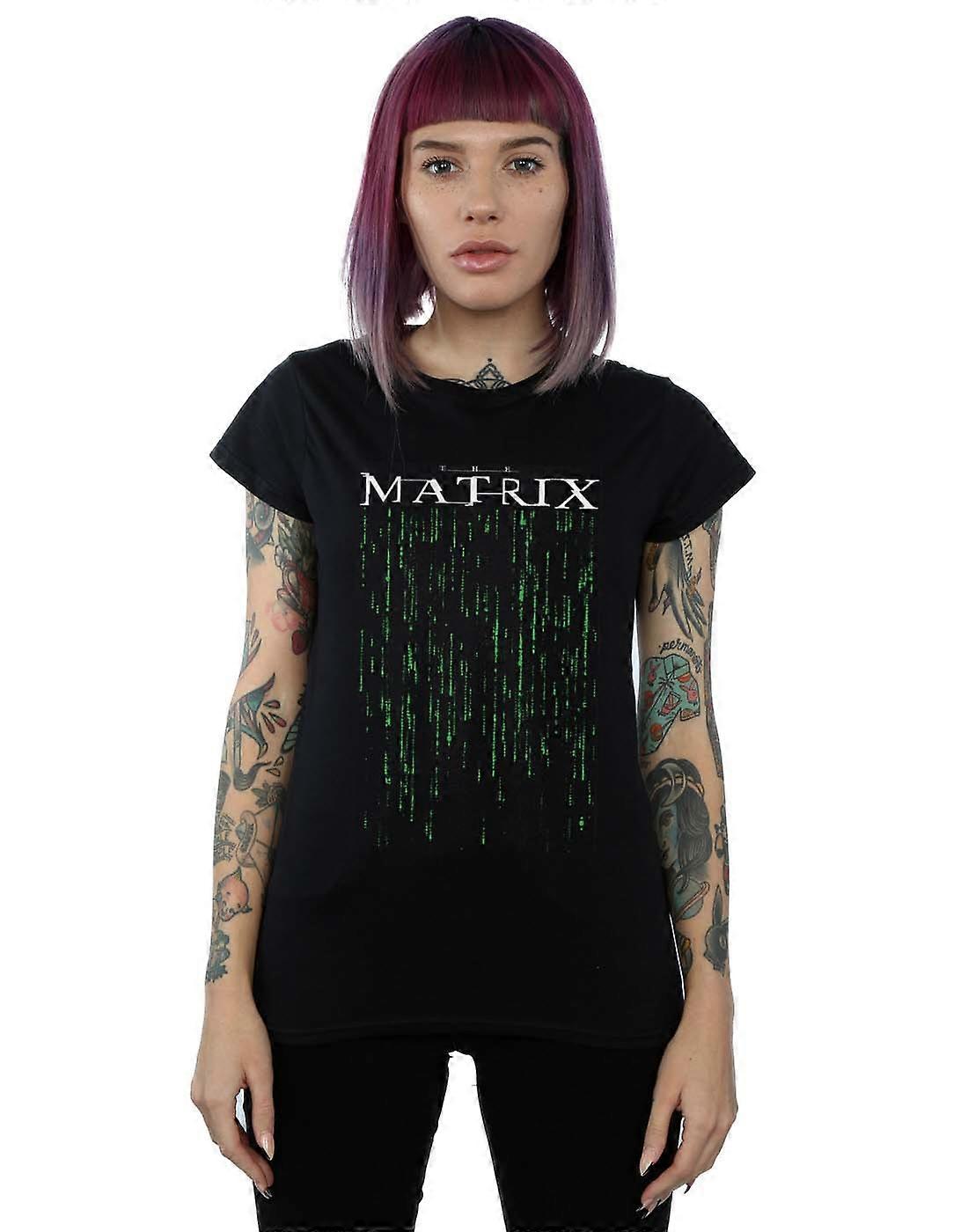 Das Matrix Women's Green Code T-Shirt
