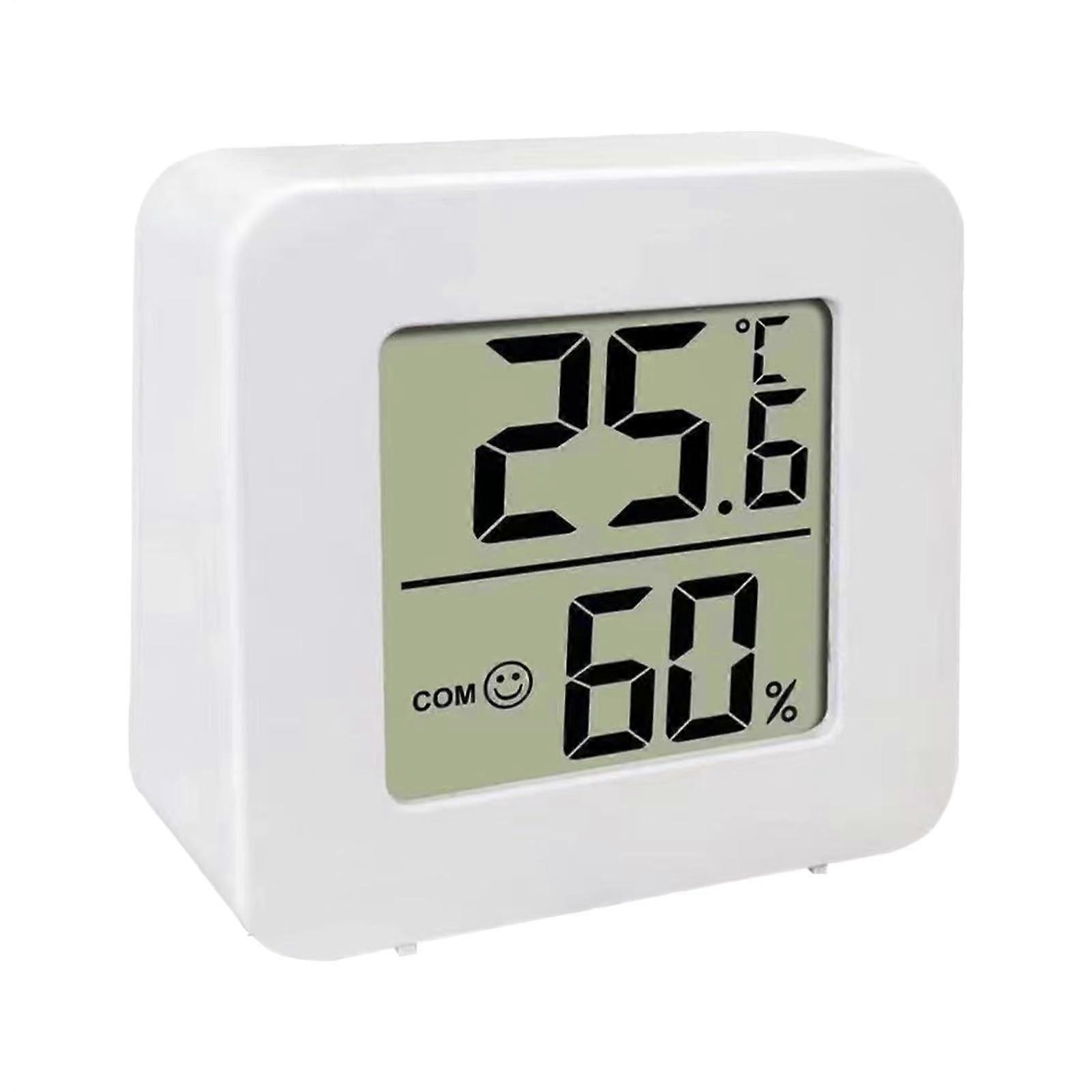 Digital Hygrometer Indoor Thermometer with Precision LCD Display for Home and Reptile Use