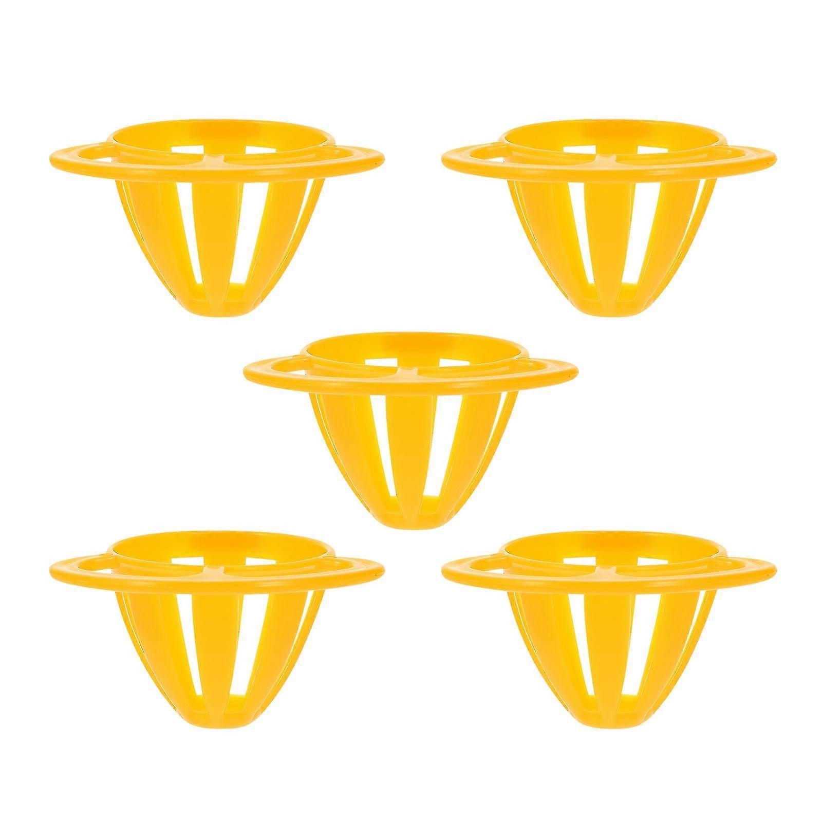 5Pcs Practical Plastic Bird Vegetable Fruit Feeding Holder for Parrot Cage