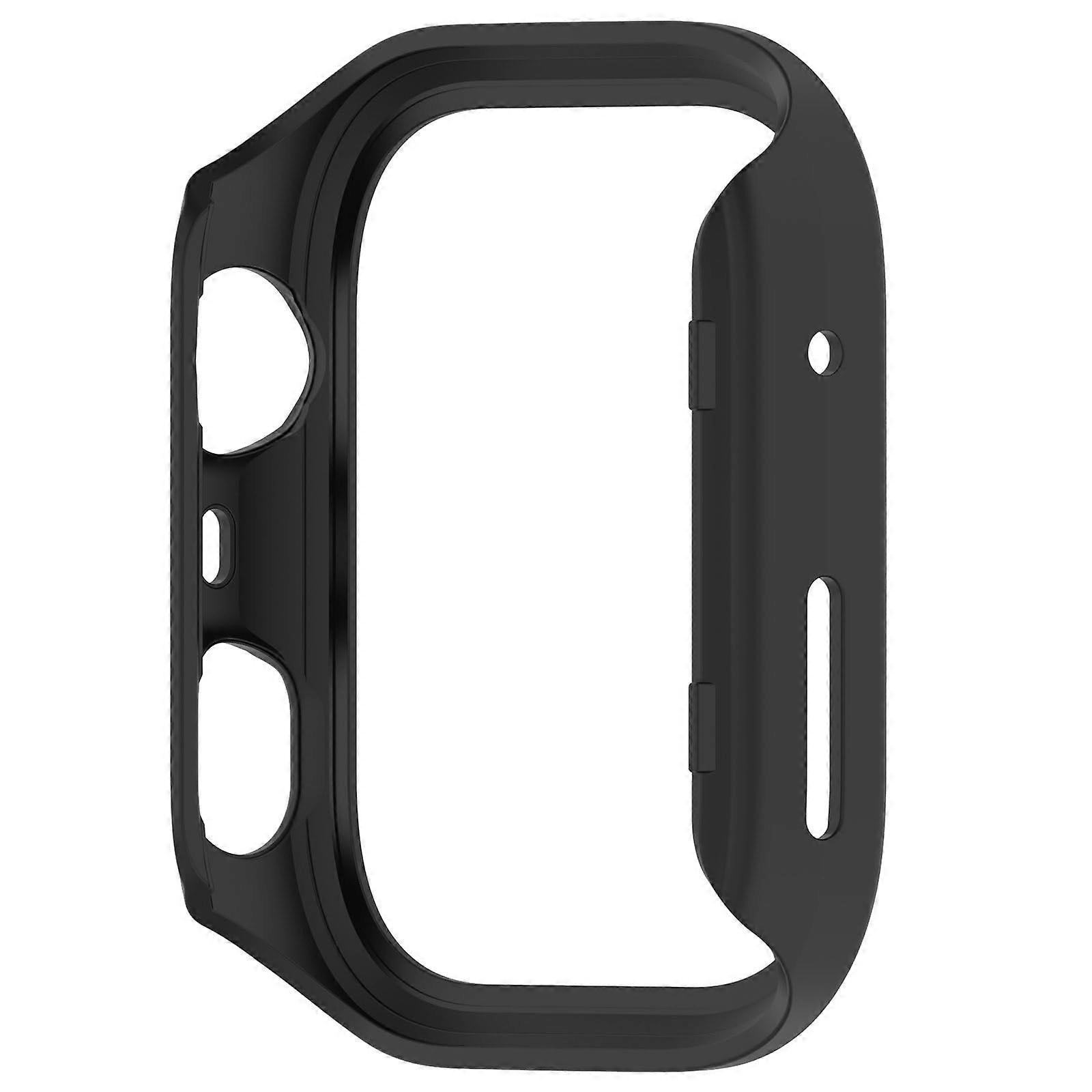 Case for Huawei Watch Fit 4 Pro Scratch Protection Durable PC Shell Soft Silicone Cover Black