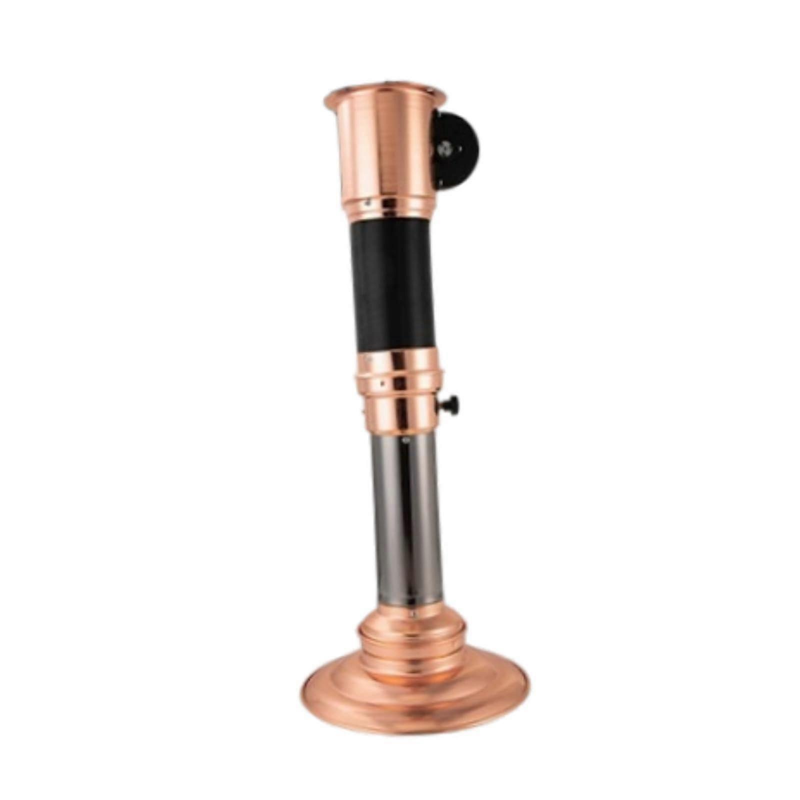 Barbecue Exhaust Pipe Stainless Steel BBQ Smoke Extractor Extendable Temp Resistant Copper