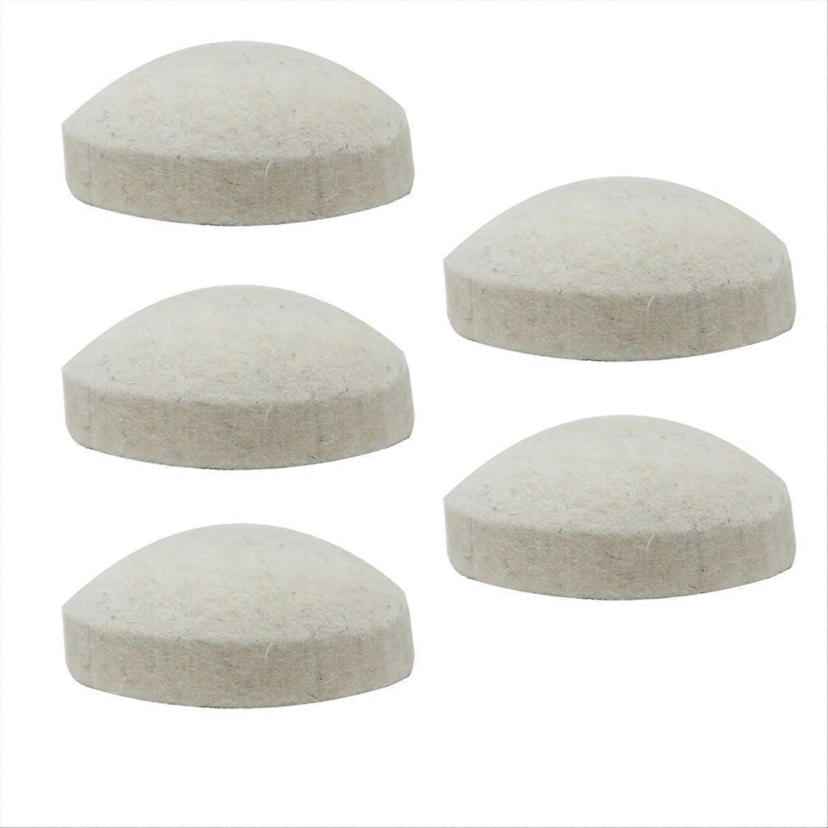 Drum Hammer Pad White Felt Semi-Circular Hammer Pad Drum Accessories