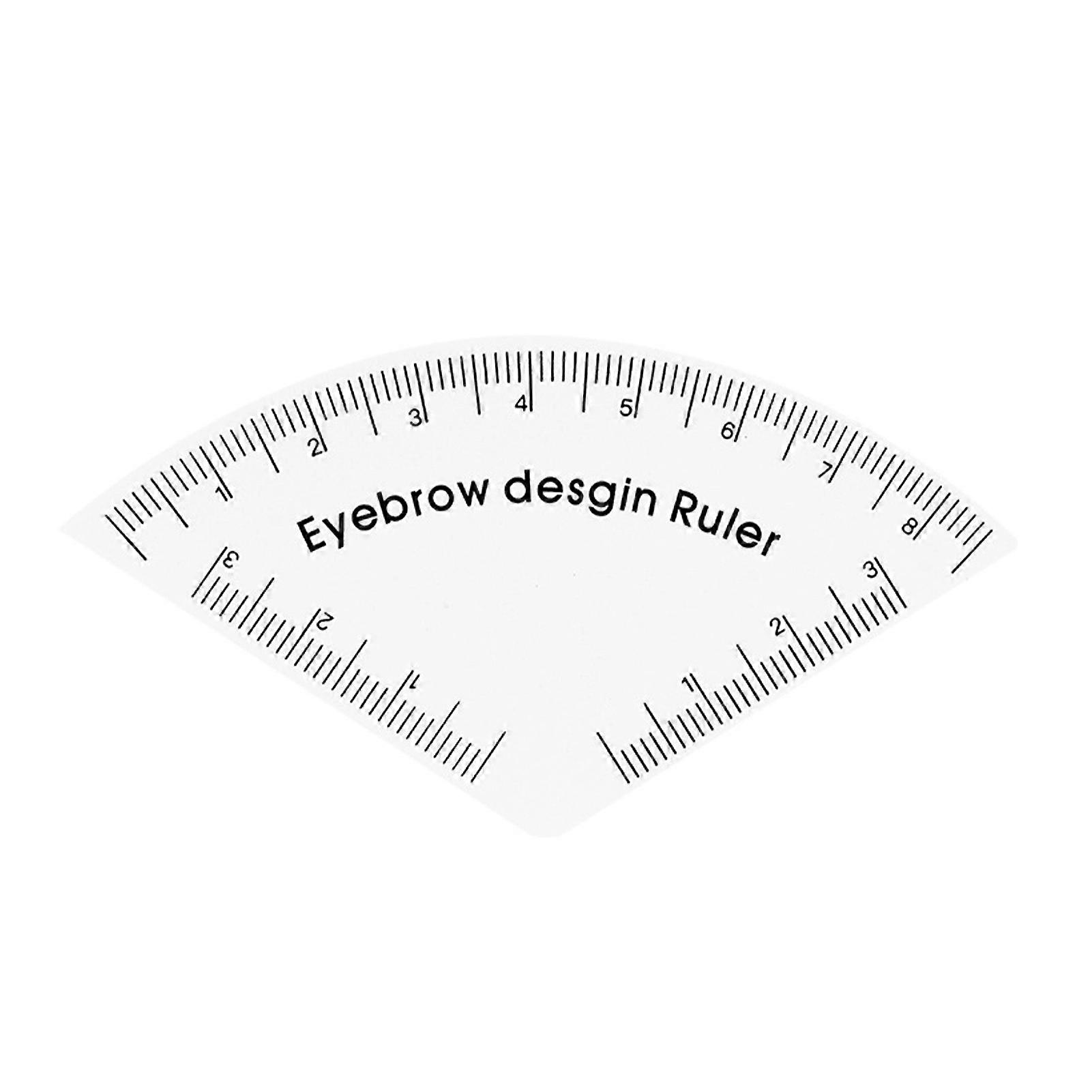 1/2/3/4/5Pcs Fast Drawing Eyebrow Design Ruler Microblading Mapping Shaping Template Tool Permanent