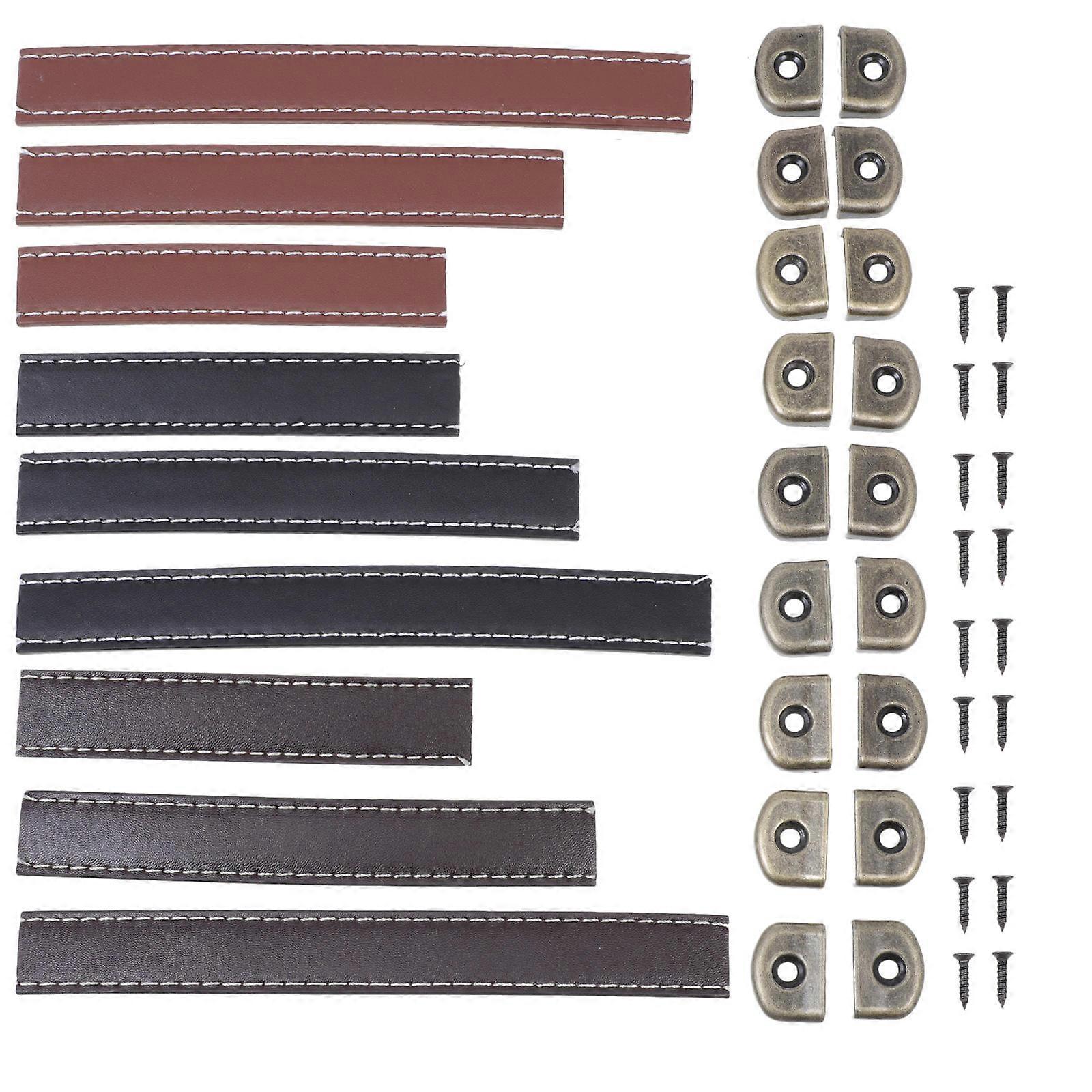 Cabinet Door Handle for Wardrobe Use with 9Sets Included