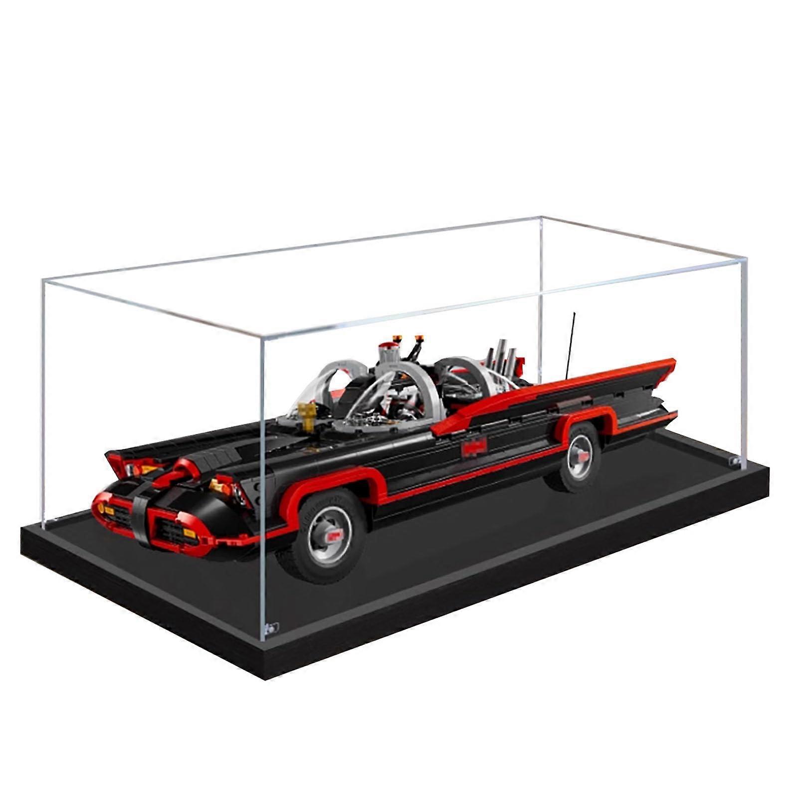 Batmobile Display Case Acrylic Dustproof Transparent Box for  76328 Protective Showcase