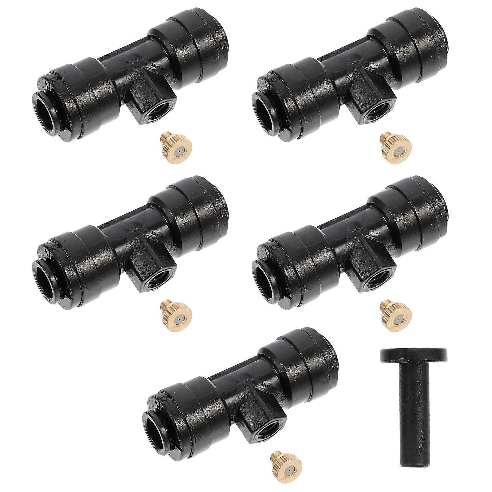 Garden Sprayer Copper Nozzle for Irrigation 1Set Hose Sprayer with Atomizing