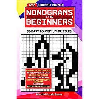 Nonogramas para principiantes 2: 50 rompecabezas fáciles a medianos (nonogramas para principiantes)