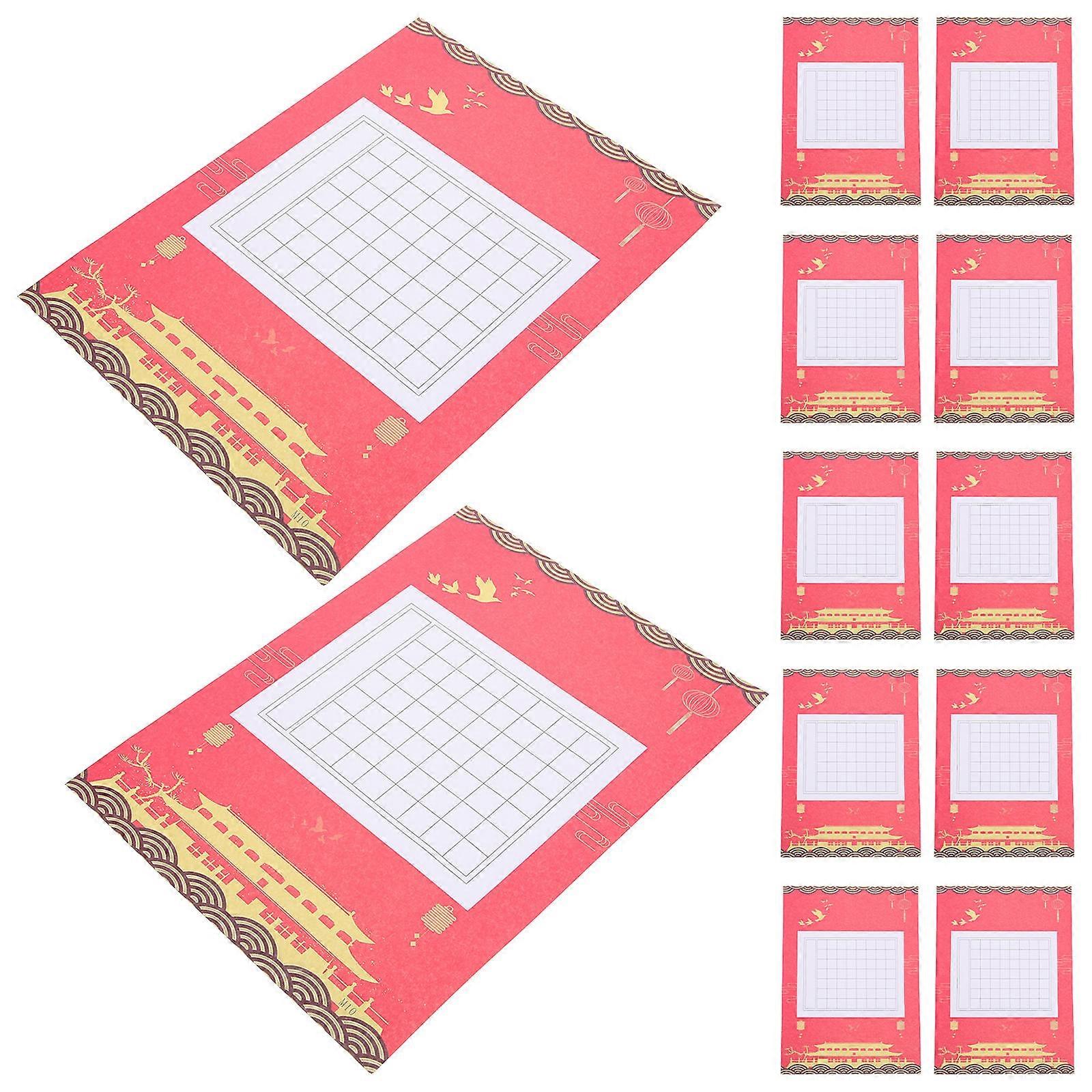 Chinese Calligraphy Paper Book for Calligraphy Hand Writing Practice 3Pcs