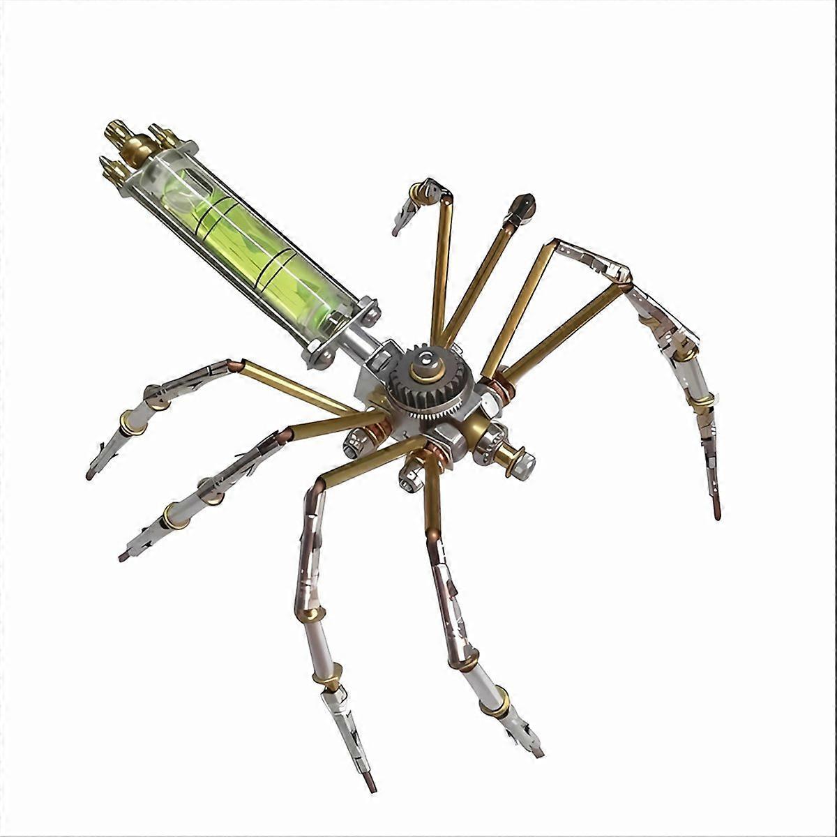 DIY Mechanical Spider Metal Model Kit 3D Puzzles Insects Assembly,D