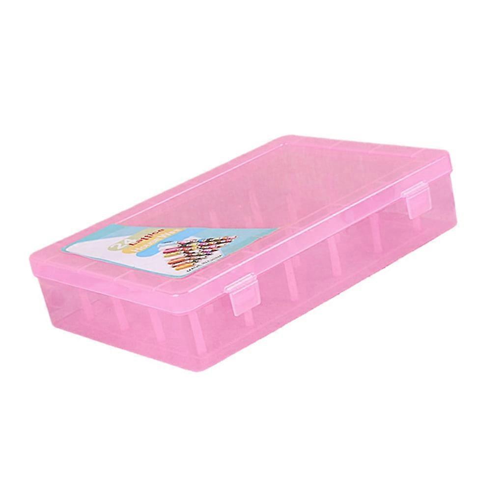 42 Spools Clear Thread Spool Storage Box Thread Bobbin Organizers Storage Case