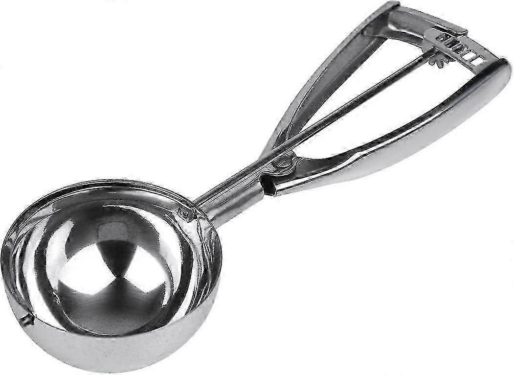 Edelstahl Eiscreme Messlöffel (silber) (1 Stück)