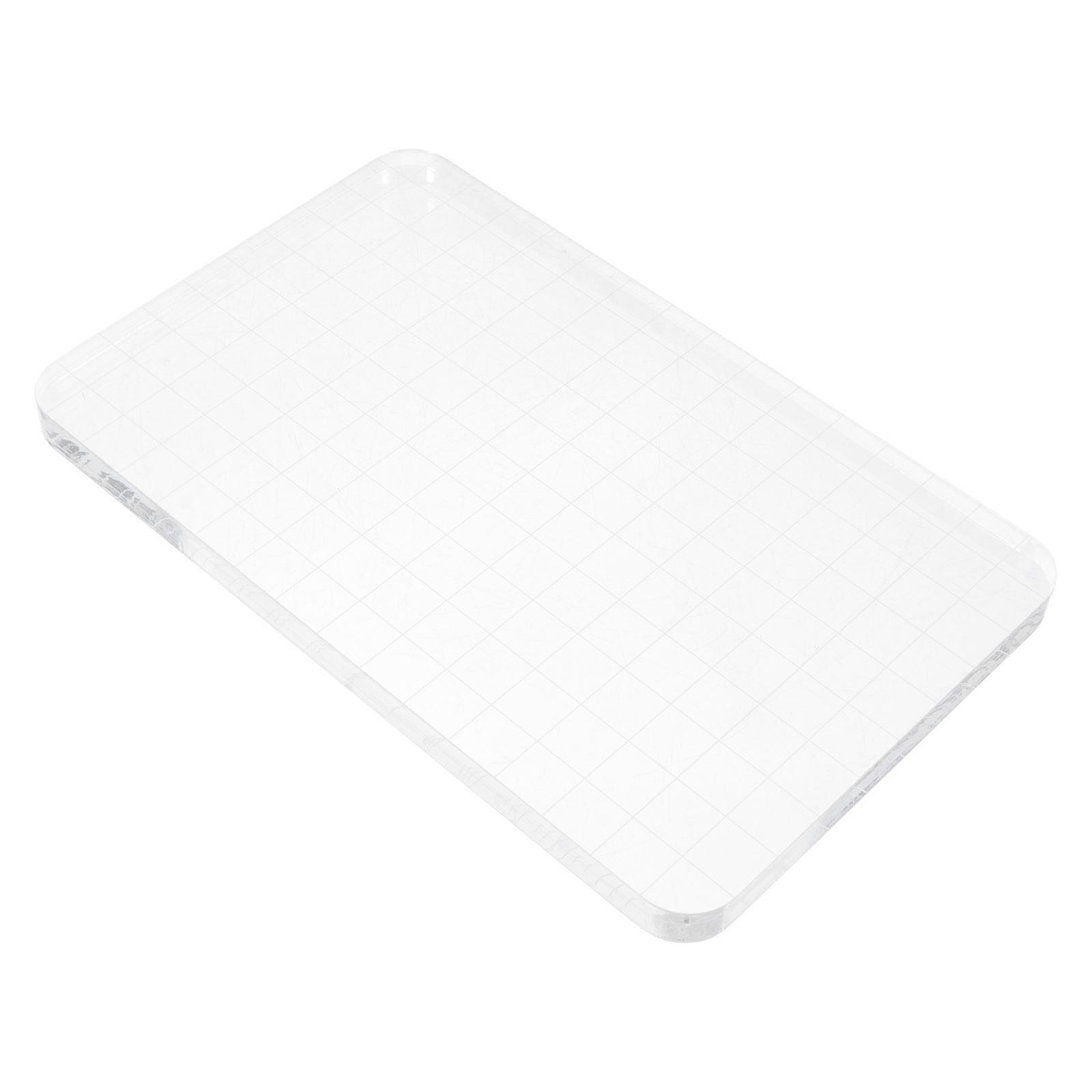 Acrylic Stamping Block for DIY Transparent Stamp Accessory Tool