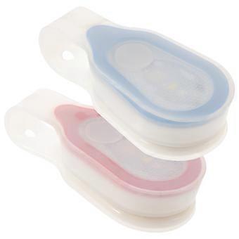 Magnetische LED-zaklampen met clip voor buiten, ideaal om mee te hardlopen (2 stuks, diverse kleuren).