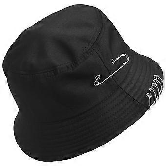 Unisex Bucket Hat for Sun Protection with Pin Piercing