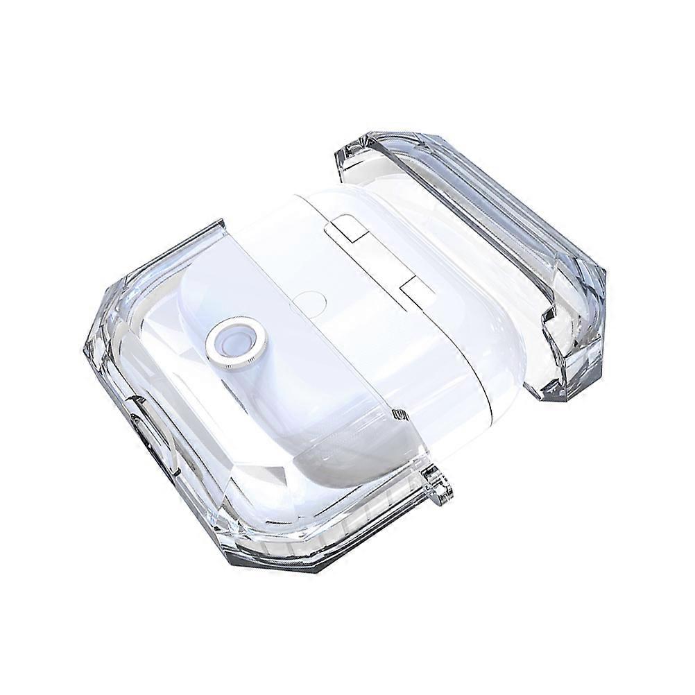 Earphone Protector Wireless Case Cover Compatible for AirPods White
